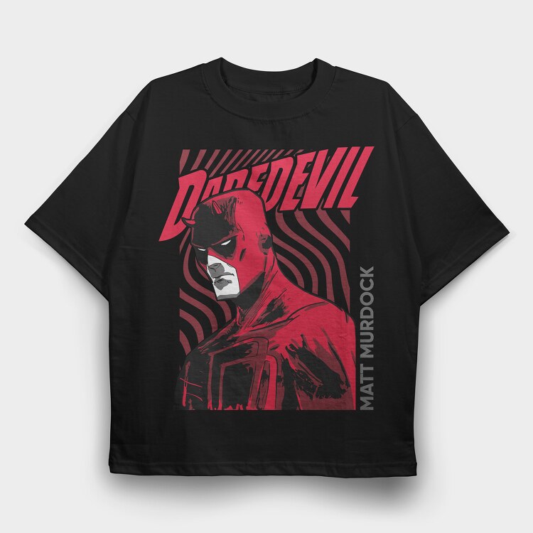 matt murdock, Tricou Oversize Barbati (Unisex)