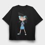 Cartoon Retro Hey Arnold 4, Tricou Oversize Barbati (Unisex)