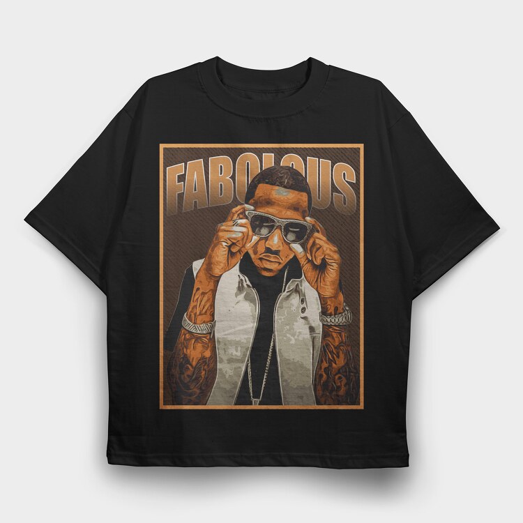 Fabolous, Tricou Oversize Barbati (Unisex)