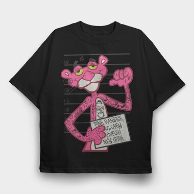 Prisoner Pink Panter, Tricou Oversize Barbati (Unisex)