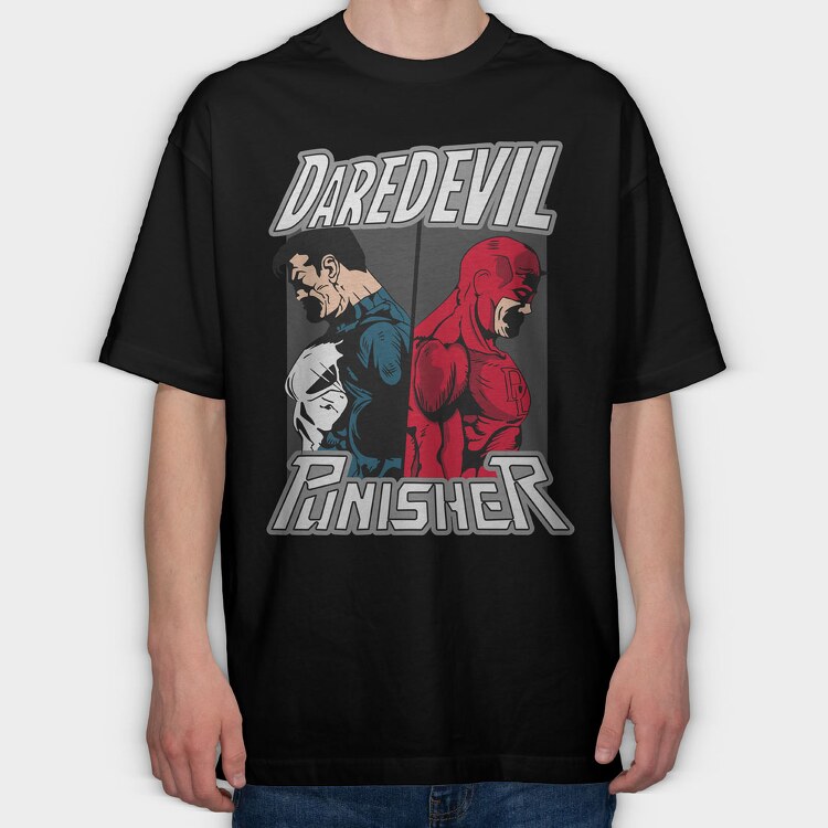 The Punisher 2, Tricou Oversize Barbati (Unisex)
