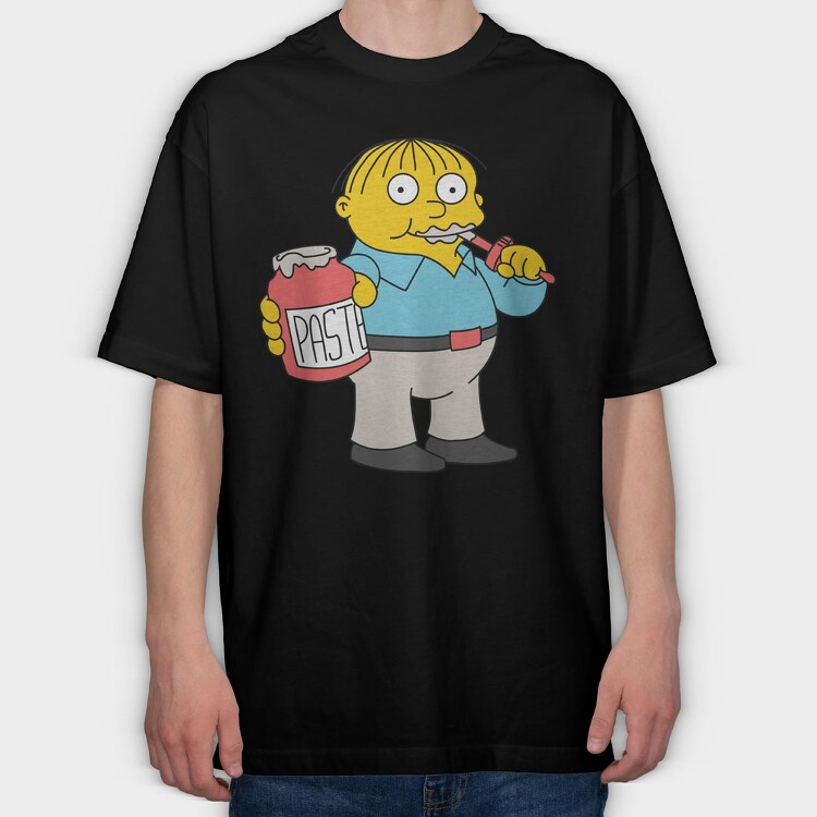 Ralph Wiggum, Tricou Oversize Barbati (Unisex)