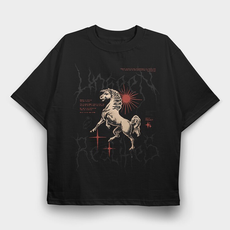 Realities 1, Tricou Oversize Barbati (Unisex)