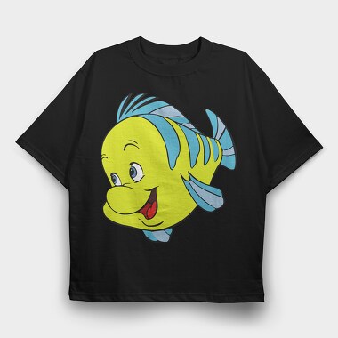 Cartoon Retro La Sirenta 6, Tricou Oversize Barbati (Unisex)