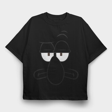 SpongeBob Faces 4, Tricou Oversize Barbati (Unisex)