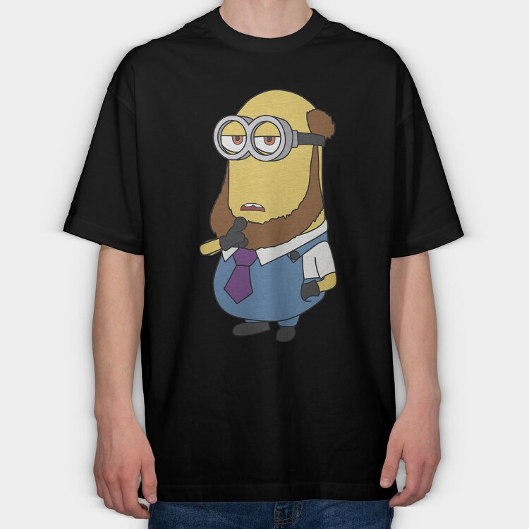 Minions 12, Tricou Oversize Barbati (Unisex)