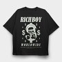 Richboy 1, Tricou Oversize Barbati (Unisex)