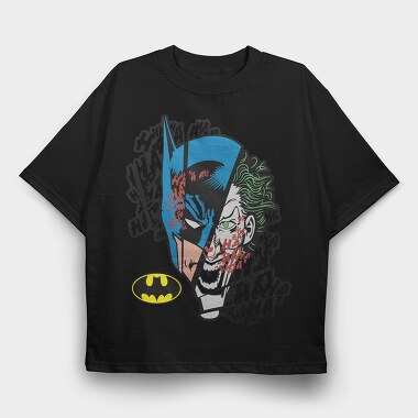 Batman Jocker, Tricou Oversize Barbati (Unisex)