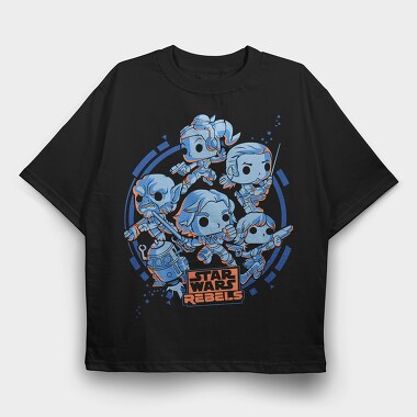 Star Wars 10, Tricou Oversize Barbati (Unisex)