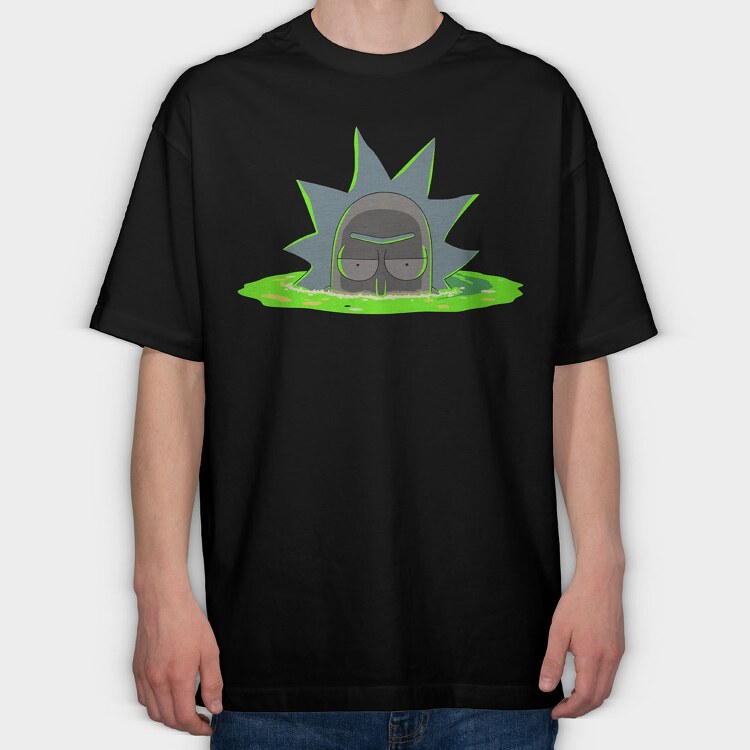 Rick and Morty 16, Tricou Oversize Barbati (Unisex)