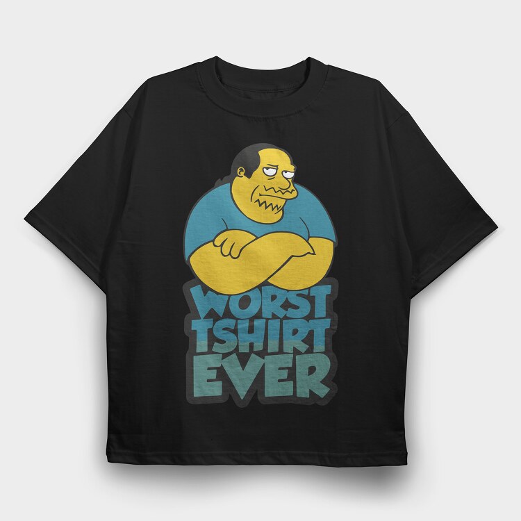 The Simpsons 24, Tricou Oversize Barbati (Unisex)