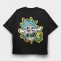 Rick and Morty 24, Tricou Oversize Barbati (Unisex)
