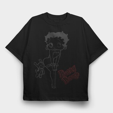 Betty Boop 68, Tricou Oversize Barbati (Unisex)