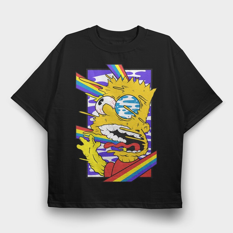 The Simpsons 35, Tricou Oversize Barbati (Unisex)