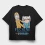 Rick and Morty 30, Tricou Oversize Barbati (Unisex)