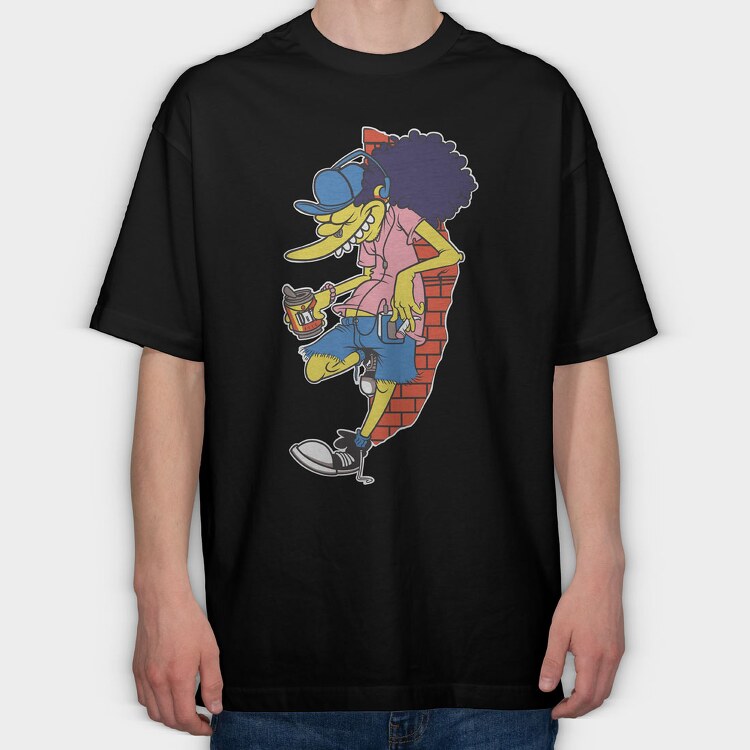 The Simpsons 39, Tricou Oversize Barbati (Unisex)