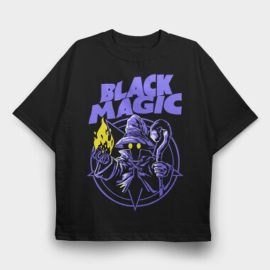 Black Magic, Tricou Oversize Barbati (Unisex)