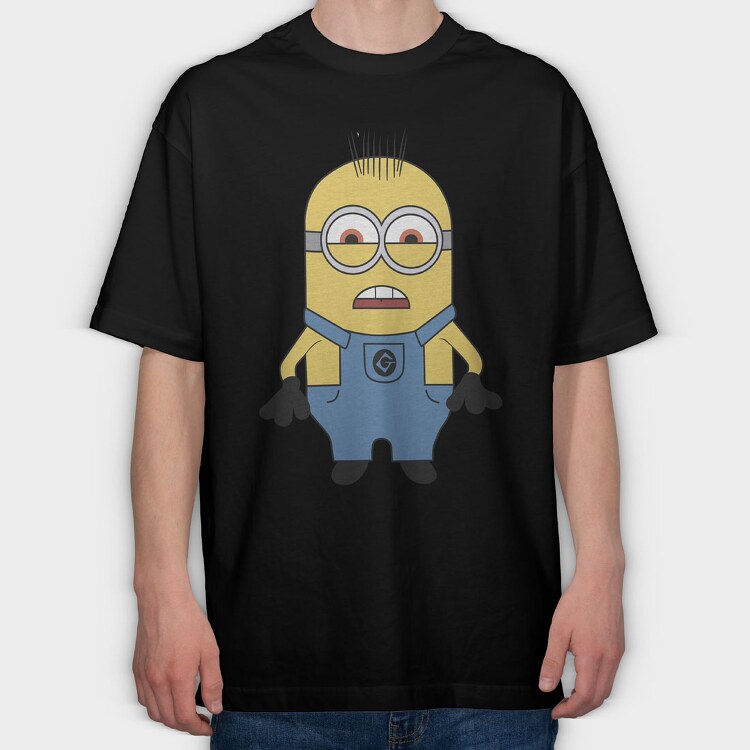 Minions 8, Tricou Oversize Barbati (Unisex)