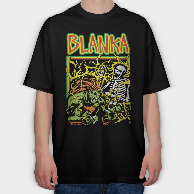 Blanka, Tricou Oversize Barbati (Unisex)