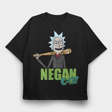 Rick and Morty 36, Tricou Oversize Barbati (Unisex)