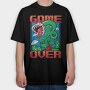 Game Over Mario Bros, Tricou Oversize Barbati (Unisex)
