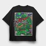 Mutant Teenage Ninja Turtles, Tricou Oversize Barbati (Unisex)