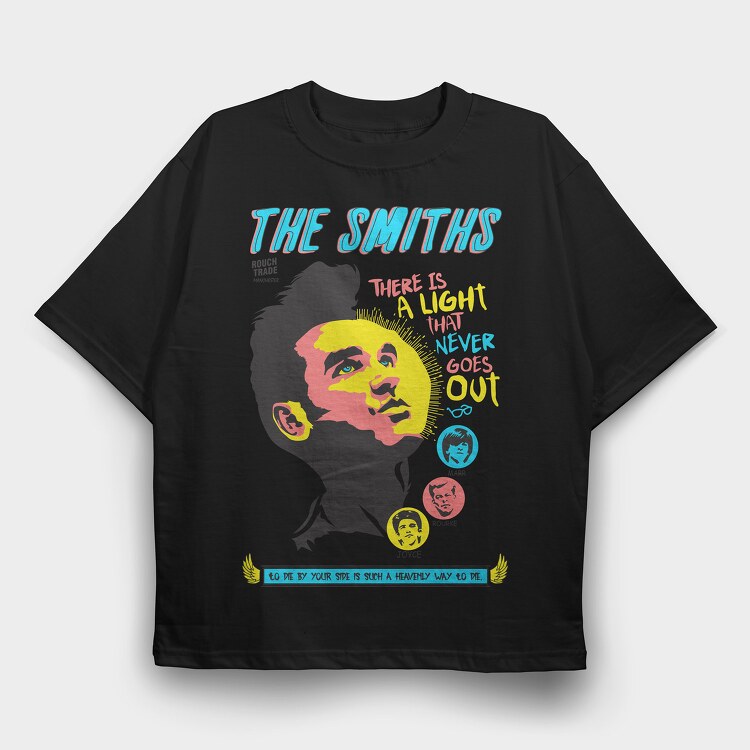 The Smiths, Tricou Oversize Barbati (Unisex)