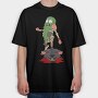 Rick and Morty 45, Tricou Oversize Barbati (Unisex)