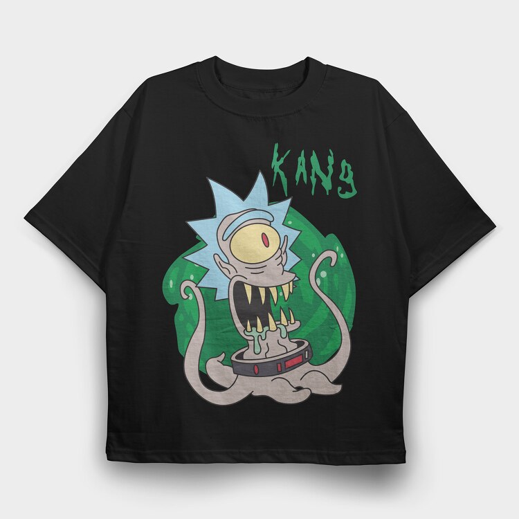 Rick and Morty 49, Tricou Oversize Barbati (Unisex)