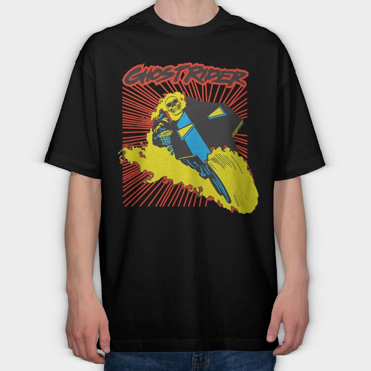 Ghost Rider 5, Tricou Oversize Barbati (Unisex)