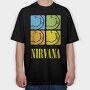 Nirvana 3, Tricou Oversize Barbati (Unisex)