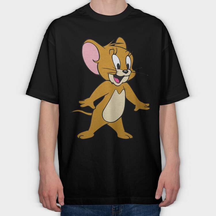 Tom and Jerry 10, Tricou Oversize Barbati (Unisex)