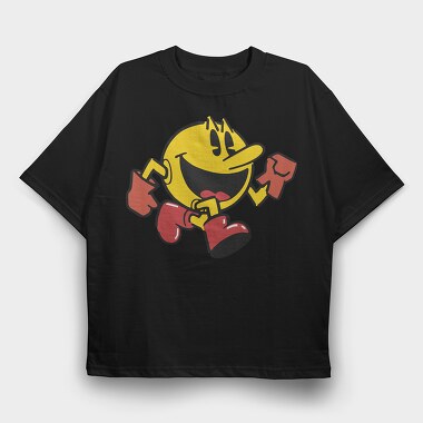 Pacman 1, Tricou Oversize Barbati (Unisex)