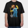 Groundskeeper Willie, Tricou Oversize Barbati (Unisex)