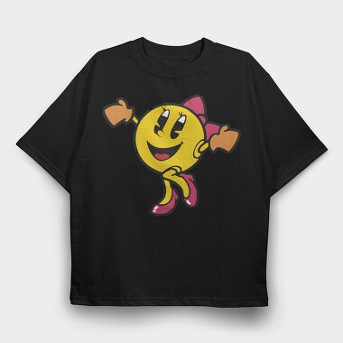 Pacman 10, Tricou Oversize Barbati (Unisex)