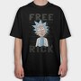 Rick and Morty 64, Tricou Oversize Barbati (Unisex)