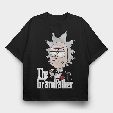 Rick and Morty 67, Tricou Oversize Barbati (Unisex)