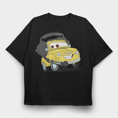Cars 2, Tricou Oversize Barbati (Unisex)