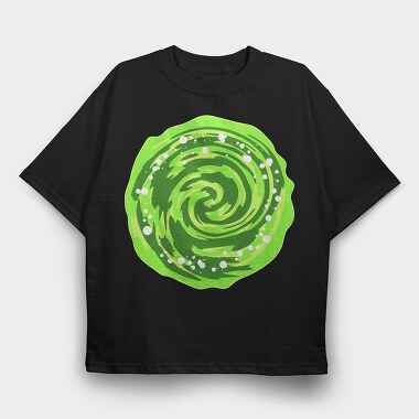 Rick and Morty 8, Tricou Oversize Barbati (Unisex)
