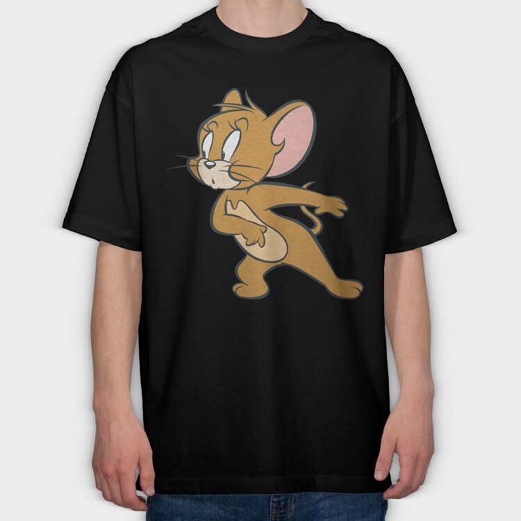 Tom and Jerry 8, Tricou Oversize Barbati (Unisex)