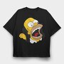 Homer Simpson 2, Tricou Oversize Barbati (Unisex)