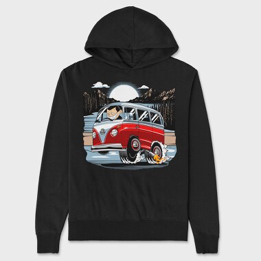 VW Kombi, Hanorac Oversize Barbati (Unisex)