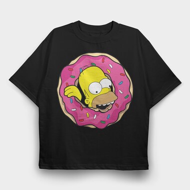 Homer, Tricou Oversize Barbati (Unisex)
