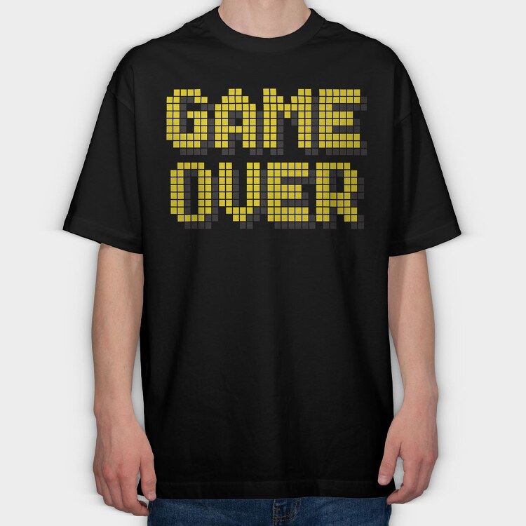 Pacman 30, Tricou Oversize Barbati (Unisex)