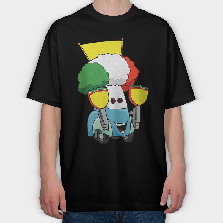 Cars 39, Tricou Oversize Barbati (Unisex)