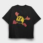 Pacman 4, Tricou Oversize Barbati (Unisex)