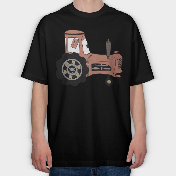 Cars 43, Tricou Oversize Barbati (Unisex)