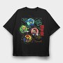 Video Game Multiple, Tricou Oversize Barbati (Unisex)