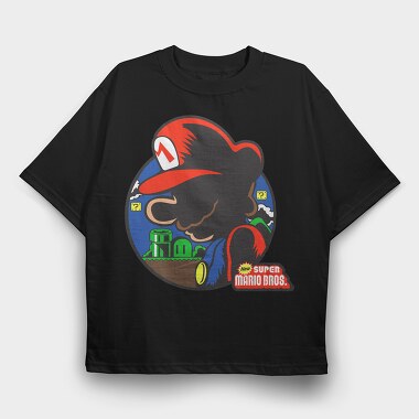 Super Mario Bros 3, Tricou Oversize Barbati (Unisex)