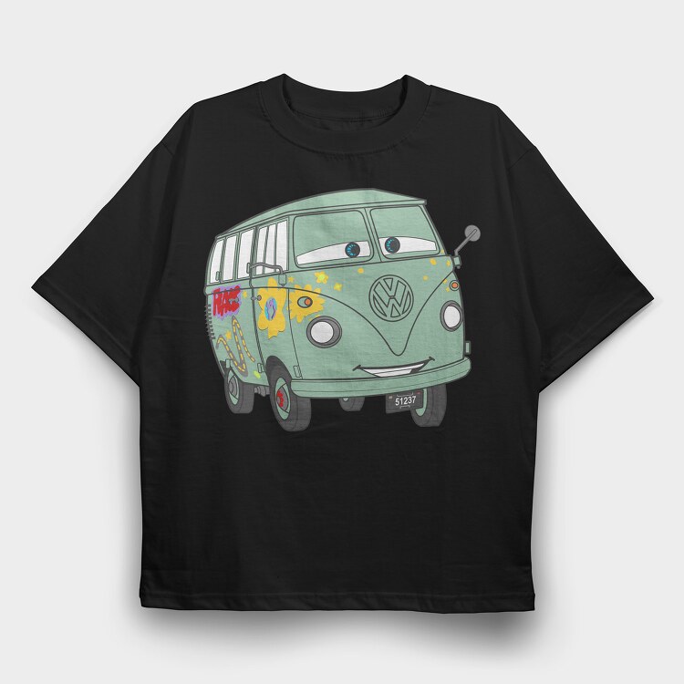 Cars 51, Tricou Oversize Barbati (Unisex)